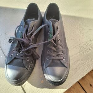 Black Canvas Sneakers